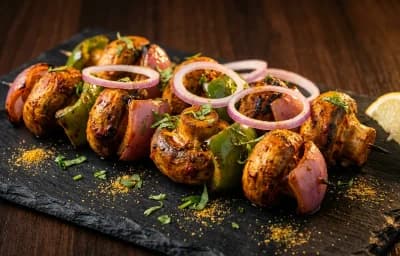 Tandoori Mushroom Tikka