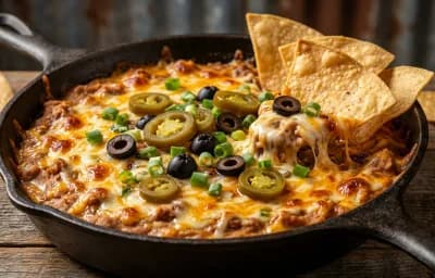 Texas Trash Bean Dip