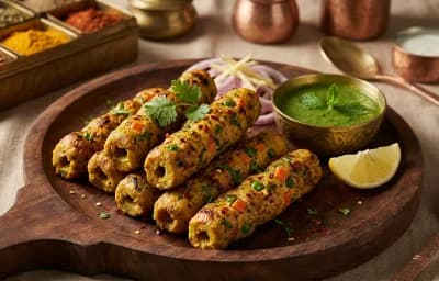 Veg Seekh Kebab