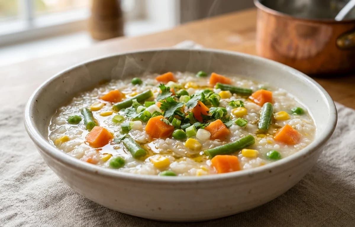 Vegetable Congee