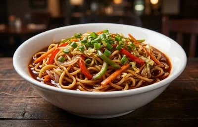Vegetable Szechuan Noodles