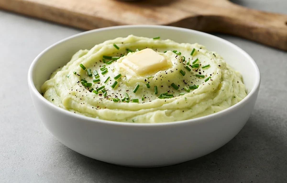 Wasabi Mashed Potatoes