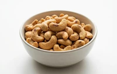 dry roasted salted cashew nuts