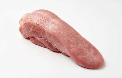 raw pork tongue
