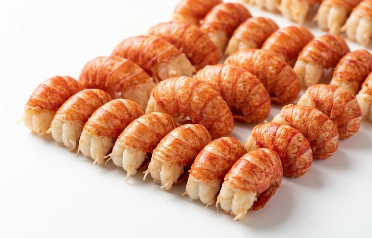 cooked crawfish tail meat