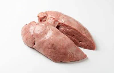 raw veal lungs