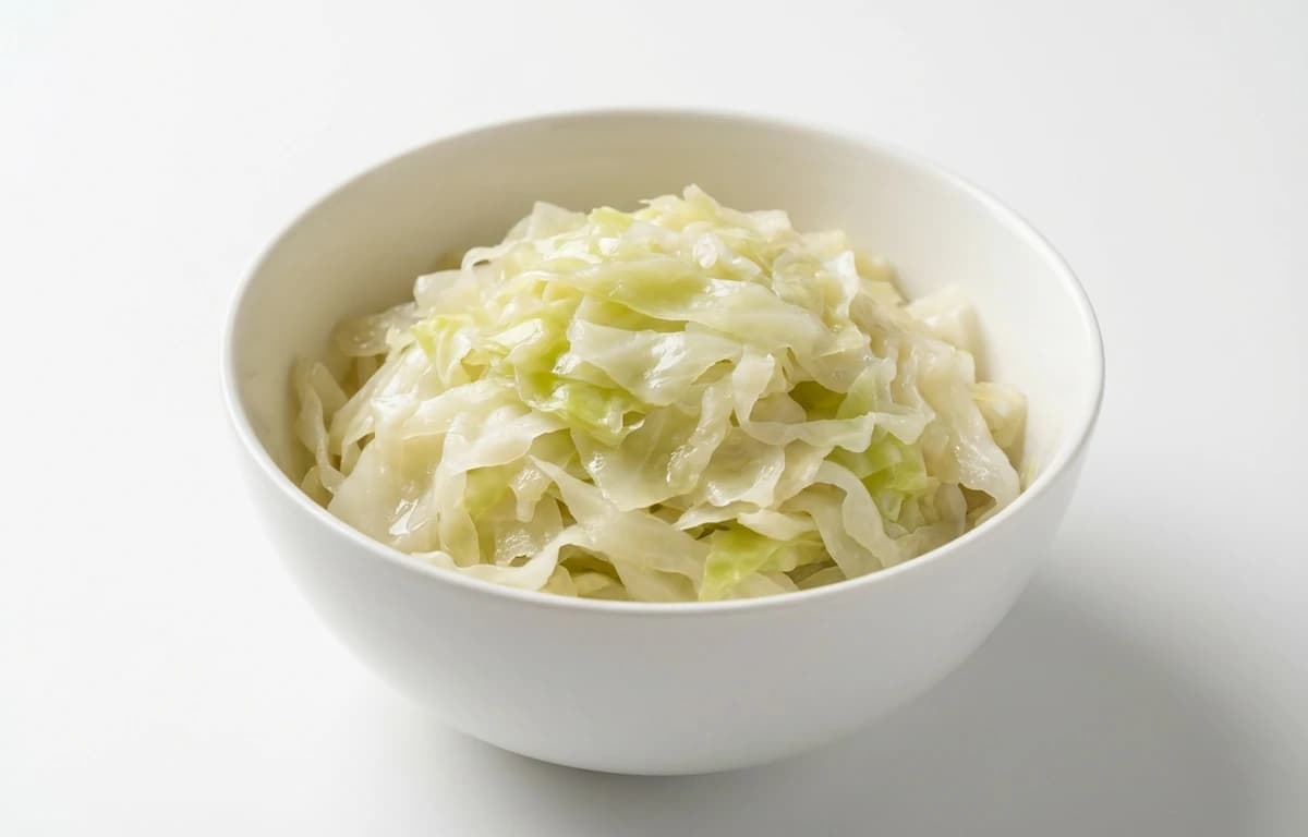 boiled unsalted common cabbage