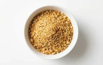 dry grated seasoned bread crumbs