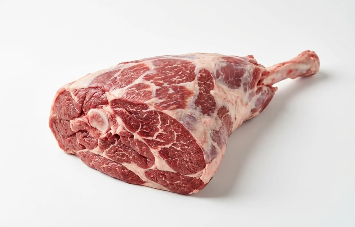 raw australian lamb leg
