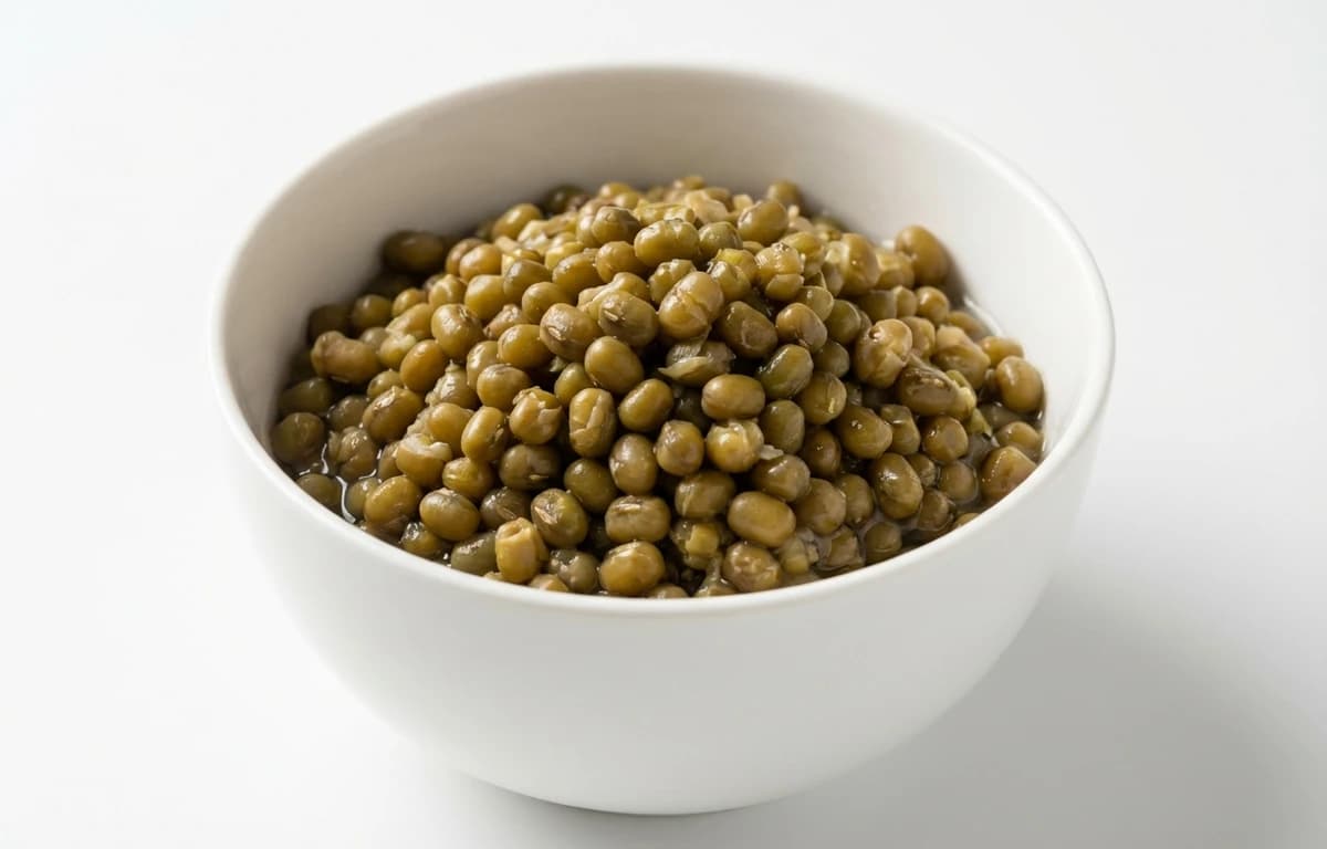 boiled unsalted mungo beans