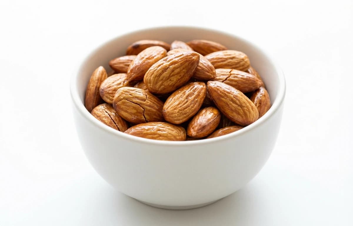 oil roasted unsalted almonds