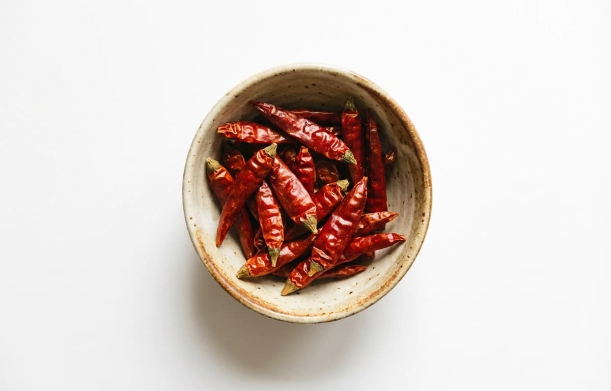 dried hot red chili