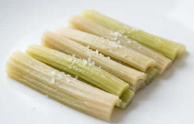 boiled salted cardoon