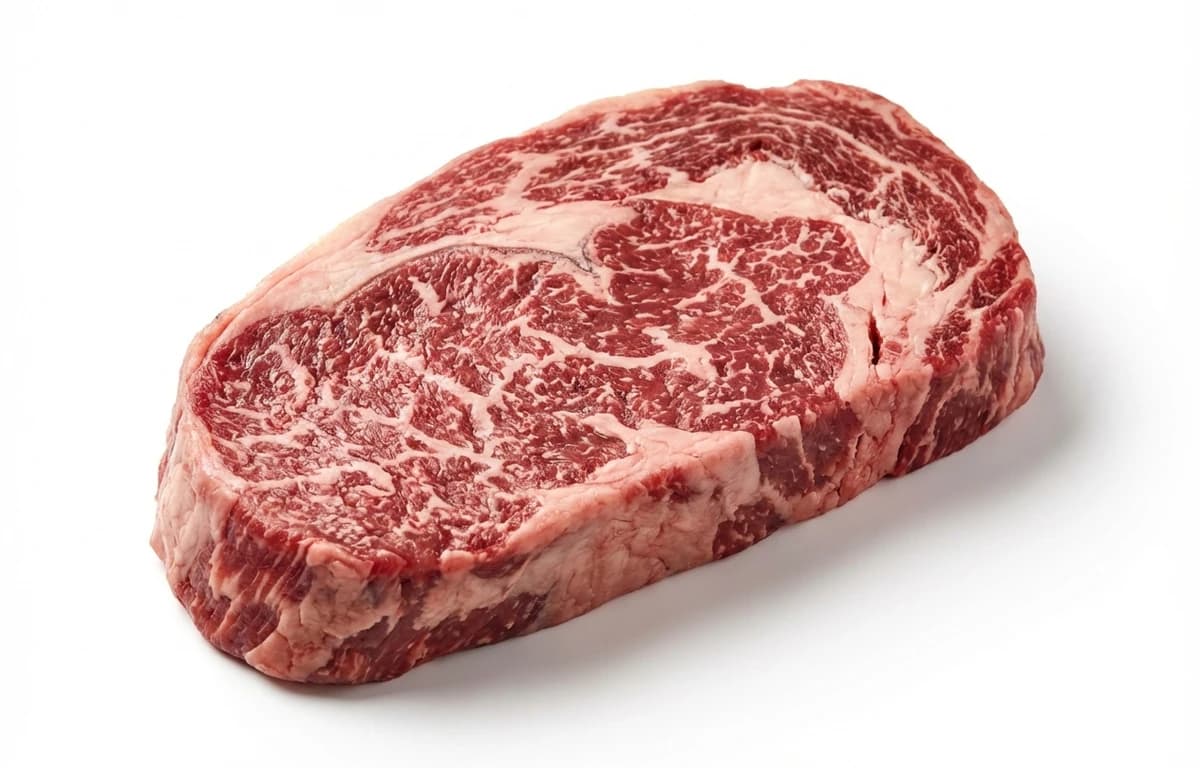 raw select top sirloin cap steak