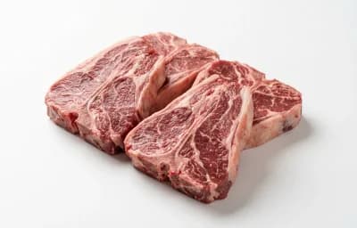 raw New Zealand lamb neck chops