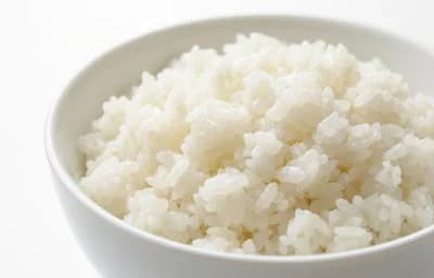 cooked unenriched short-grain white rice