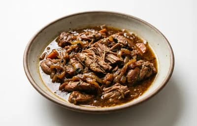 stewed chicken dark meat