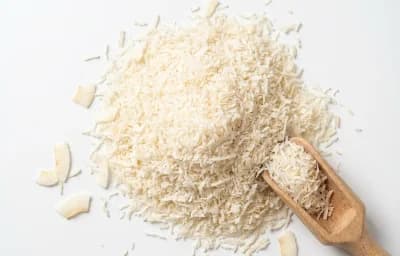 dried unsweetened coconut meat