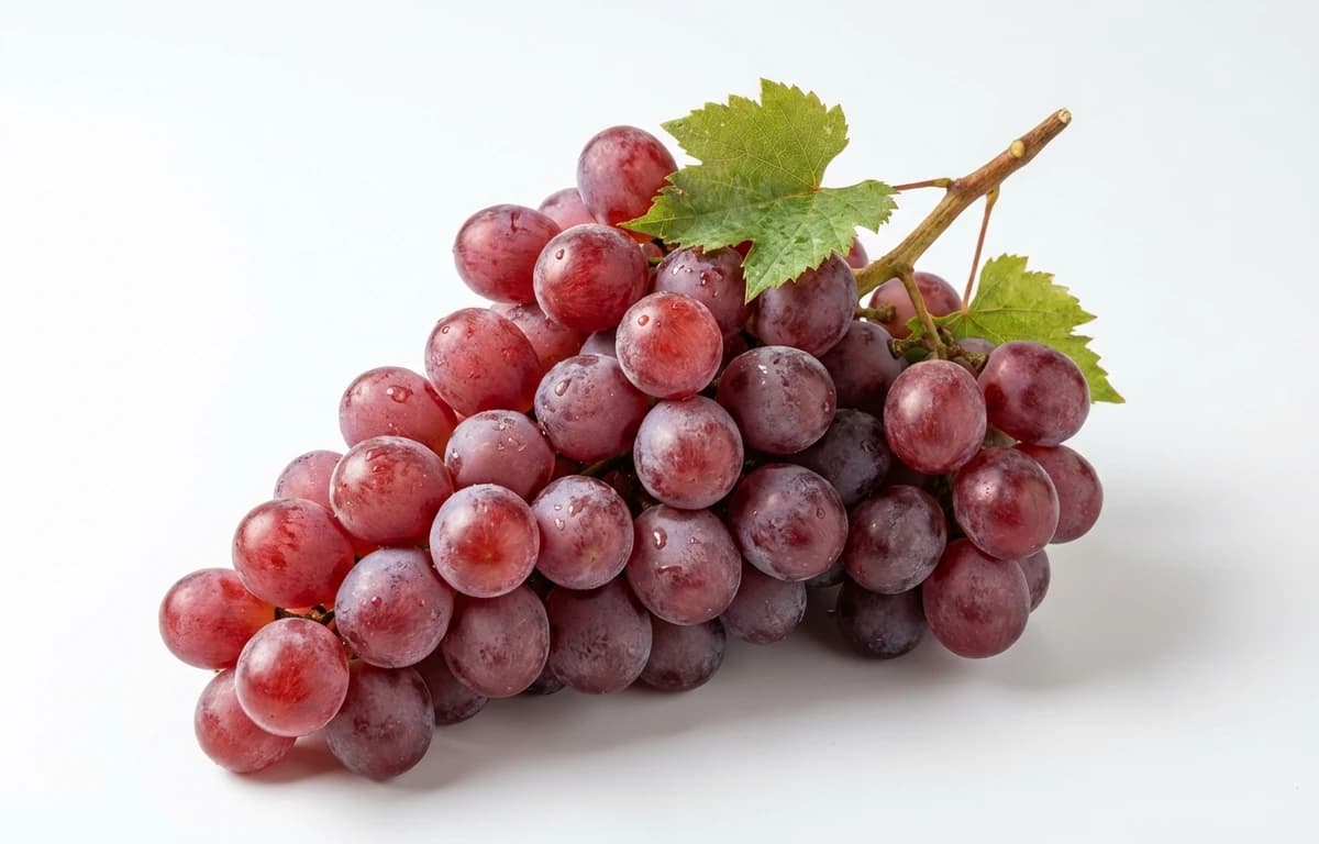 red grapes