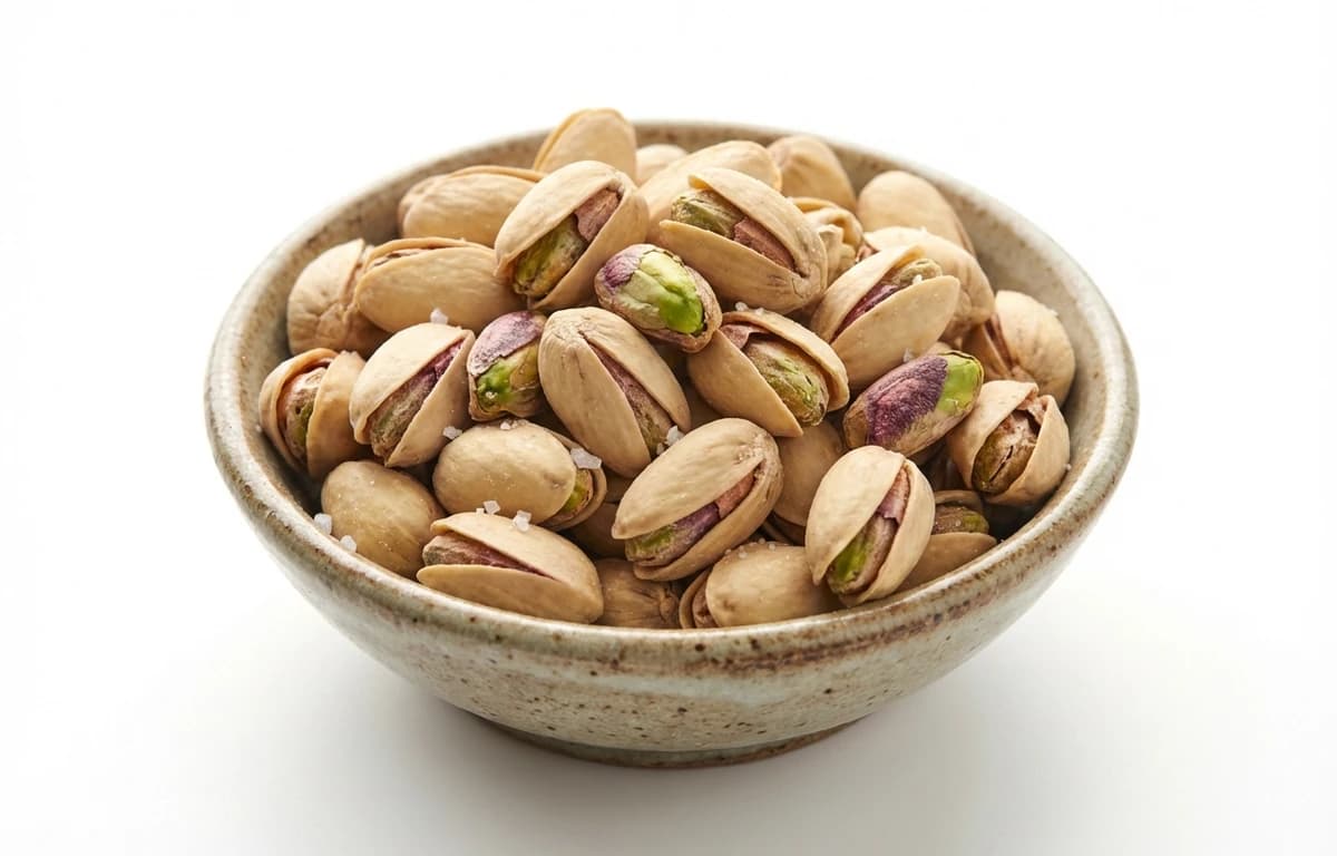 dry roasted salted pistachio nuts