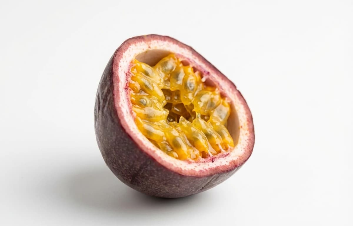 raw purple passion fruit