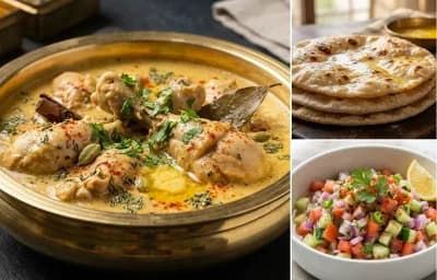 Dahi Wala Murgh with Chapati