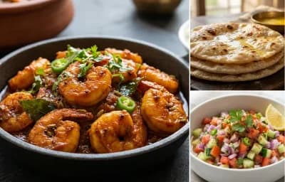 Eral Thokku with Chapati