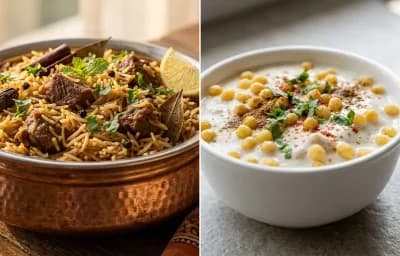 Marwari Mutton Pulao with Boondi Raita
