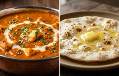 Paneer Tomato Korma with Jowar Roti