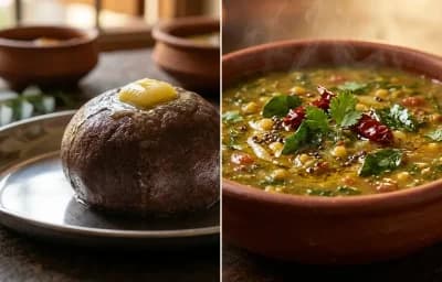 Ragi Mudde with Soppina Saaru