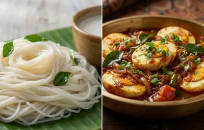 Semige with Kerala Egg Roast