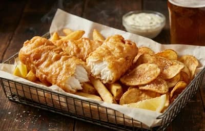 Beer Battered Fish and Chips