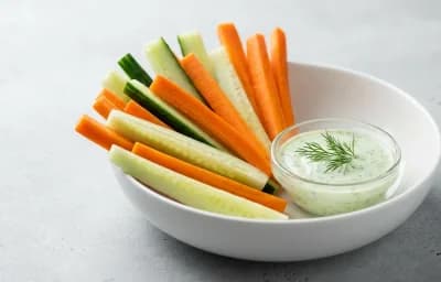 Carrot and Cucumber Sticks