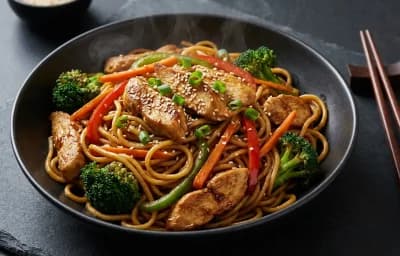 Chicken Stir Fry Noodles
