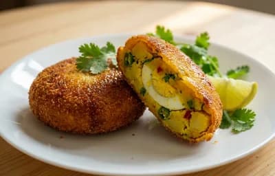 Egg and Potato Cutlets