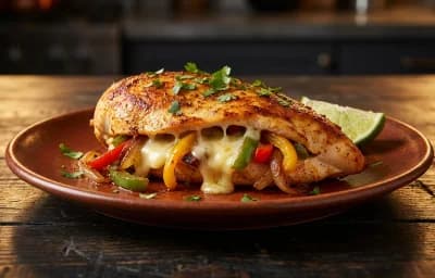 Fajita Stuffed Chicken Breast
