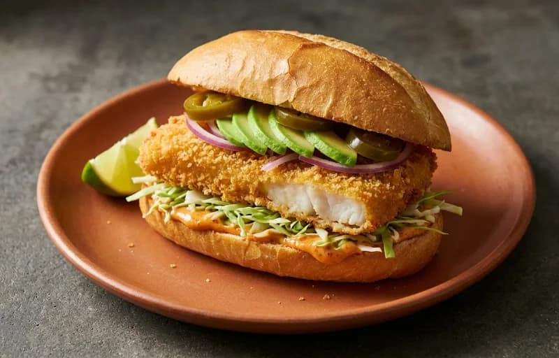 Fried Fish Torta