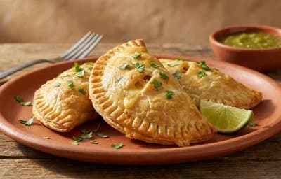 Green Chile Chicken Empanadas