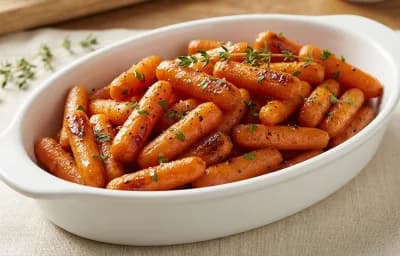 Honey Glazed Baby Carrots
