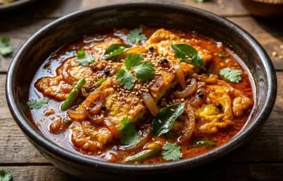 Hyderabadi Omelette Curry