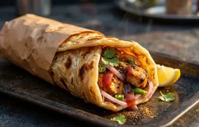 Kolkata Chicken Roll