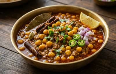 Mutton Keema Ghughni