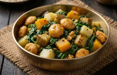 Palong Shaak Chorchori