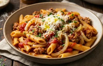 Penne with Sausage and Fennel