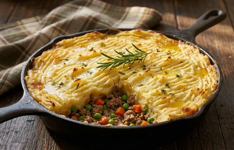 Shepherd's Pie with Sauteed Green Beans - Recipe 1
