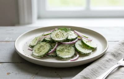 Simple Cucumber Salad