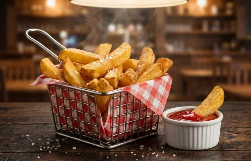 Beer Battered Fish, Thick-Cut Fries and Malt Vinegar - Recipe 2