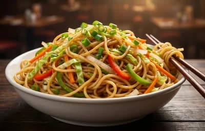 Veg Hakka Noodles