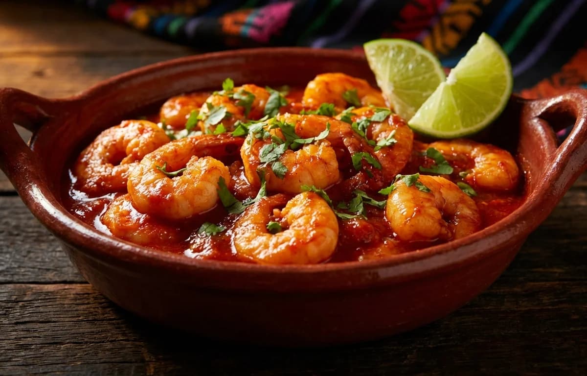 Camarones a la Diabla