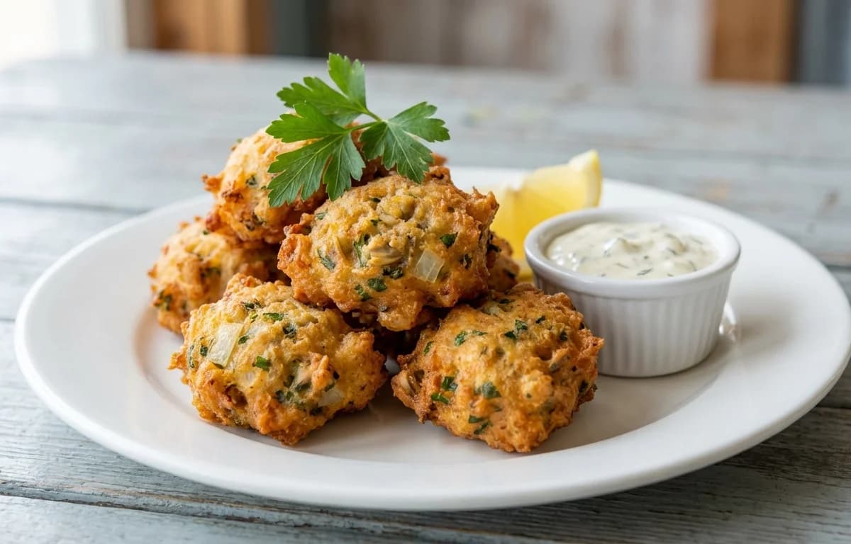 Clam Fritters